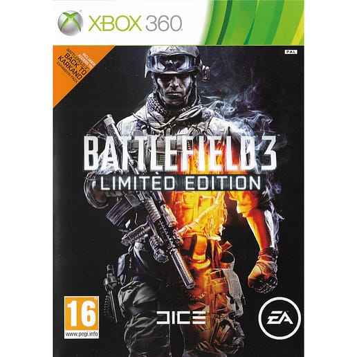 Battlefield 3 Limited Edition Xbox 360 Nordic (Begagnad)