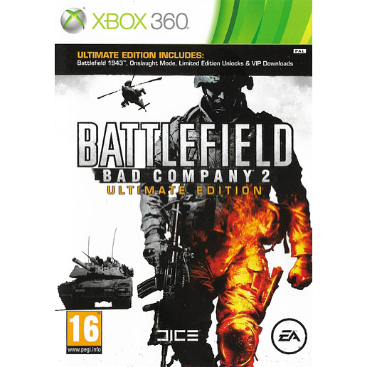 Battlefield Bad Company 2 Ultimate Edition Xbox 360 Nordic (Begagnad)