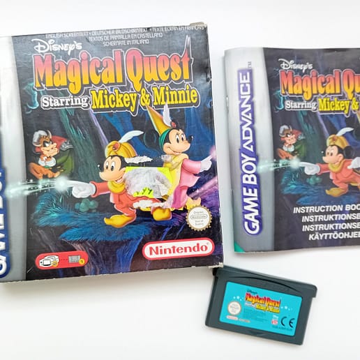Magical Quest Starring Mickey & Minnie Gameboy Advance