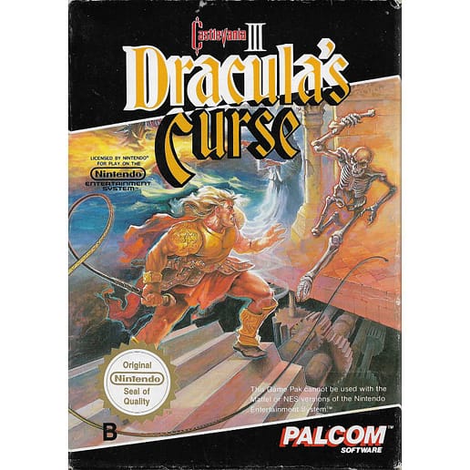 Castlevania III Draculas Curse Nintendo NES (Begagnad)