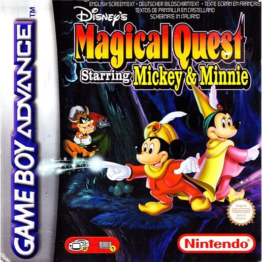 Magical Quest Starring Mickey & Minnie Gameboy Advance