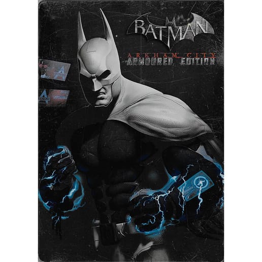 Batman Arkham City Armoured Edition Xbox 360 Steelbook Catwoman Reverse (Begagnad)
