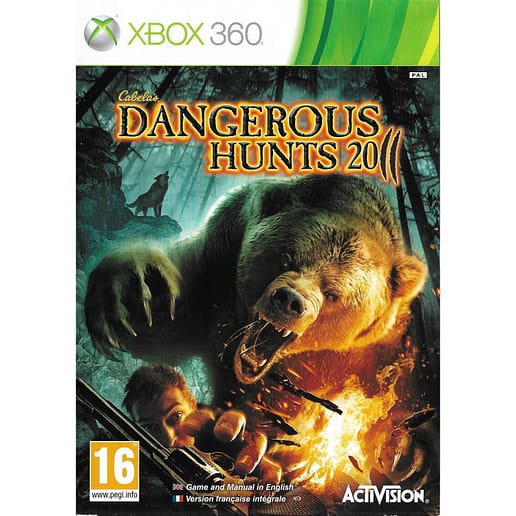 Cabelas Dangerous Hunts 2011 Xbox 360 Bundle Copy (Begagnad)