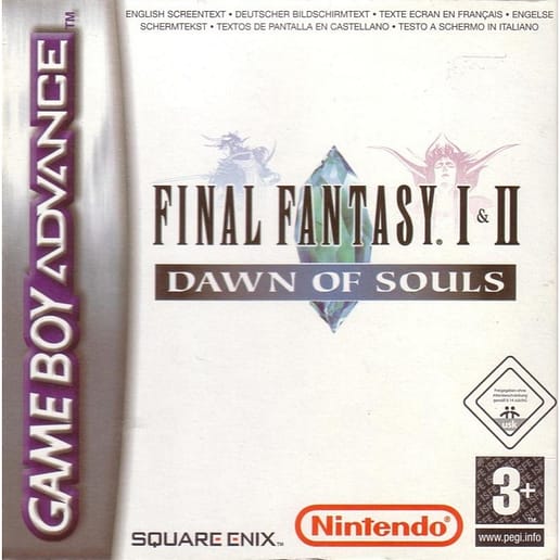 Final Fantasy I & II Dawn Of Souls Gameboy Advance