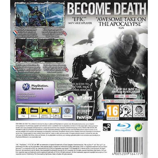 Darksiders II Limited Edition Playstation 3 PS3 (Begagnad)
