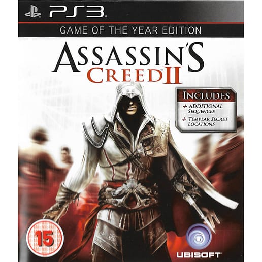 Assassins Creed II Playstation 3 PS3 Bundle Copy (Begagnad)