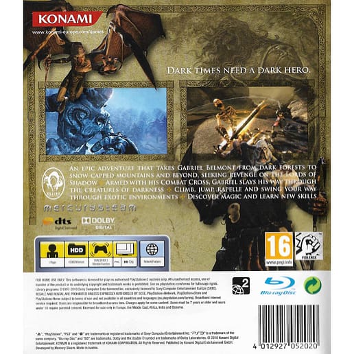 Castlevania Lords of Shadow Playstation 3 PS3 (Begagnad)