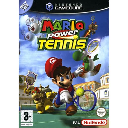 Mario Power Tennis Nintendo Gamecube (Begagnad)