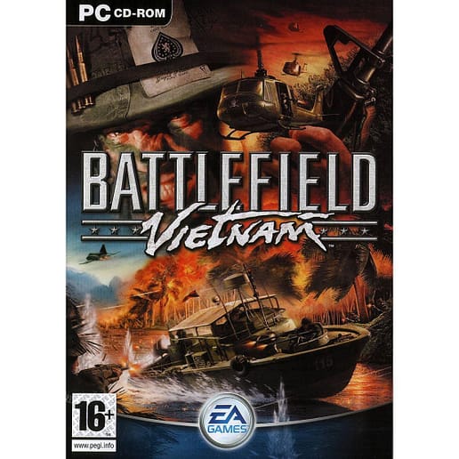 Battlefield Vietnam PC CD Swedish (Begagnad)