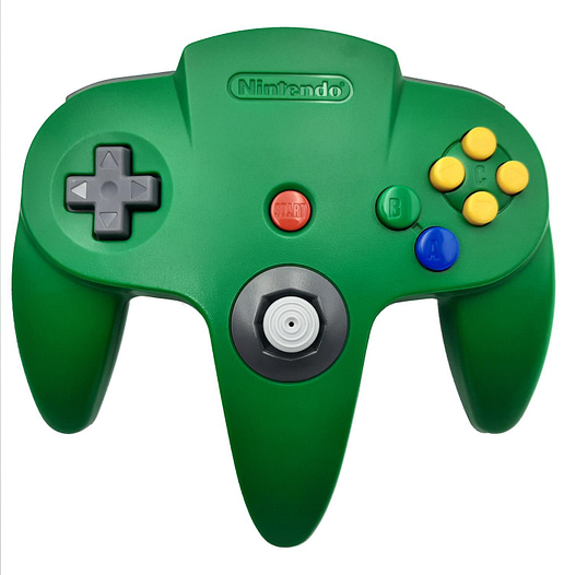 Handkontroll Original Grön Nintendo 64