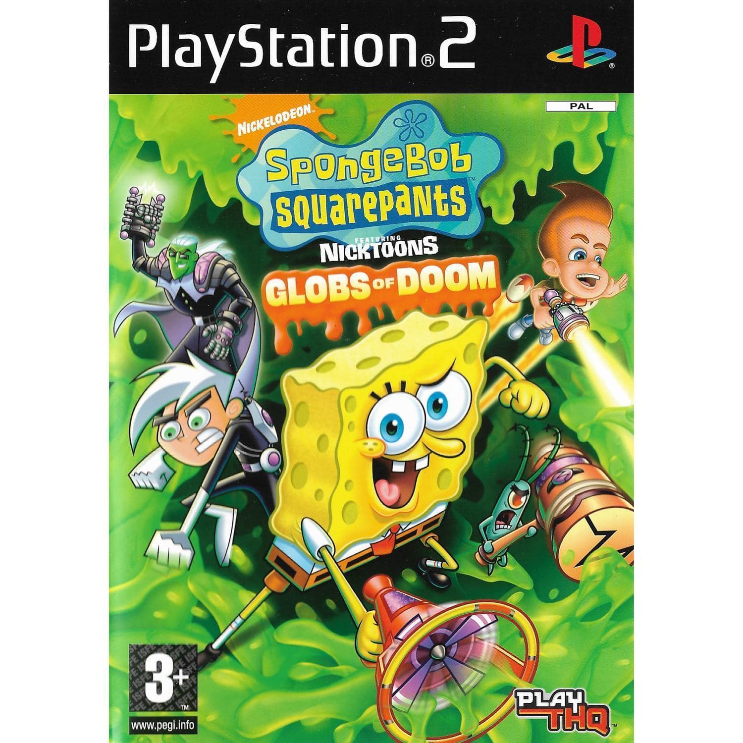 спанч боб playstation 2