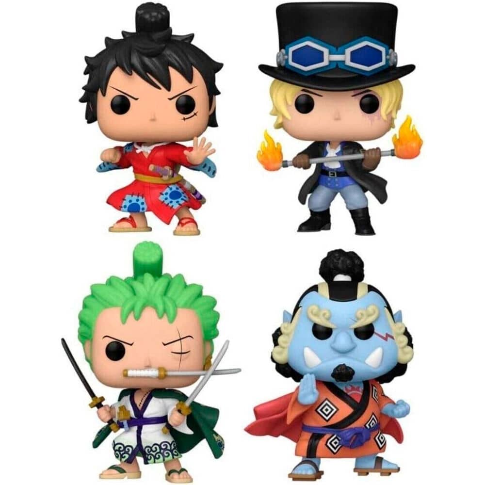 One piece store funko pop bundle