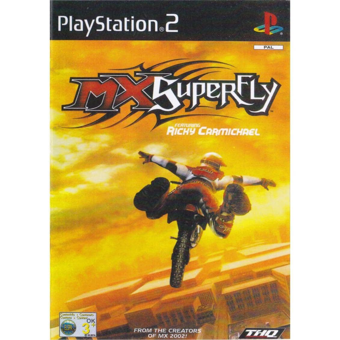 MX Superfly Featuring Ricky Carmichael Playstation 2 PS2 (Begagnad, Utan manual)