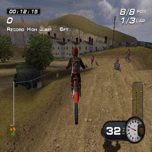 MX Superfly Featuring Ricky Carmichael Playstation 2 PS2 (Begagnad)
