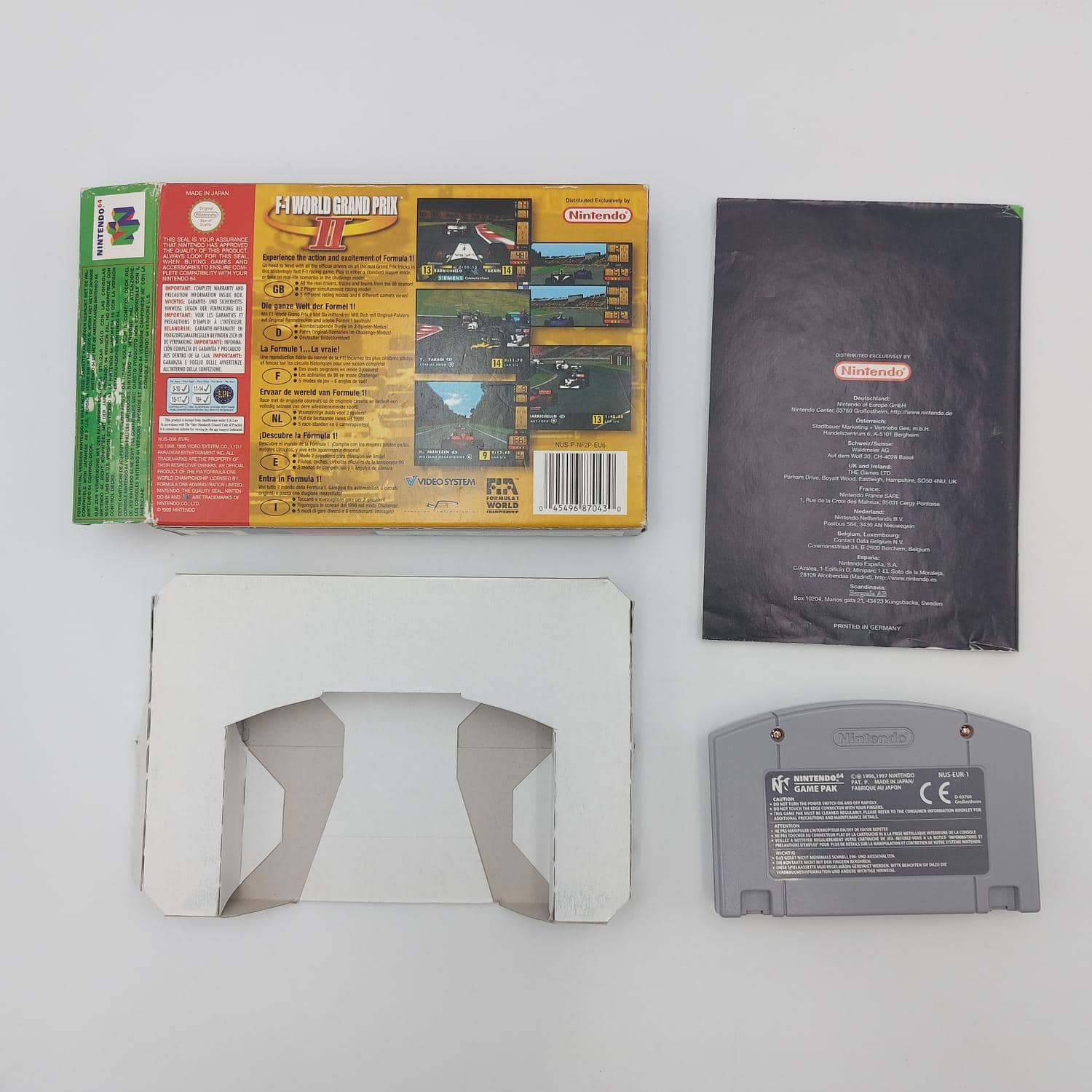 F-1 World Grand Prix II Nintendo 64