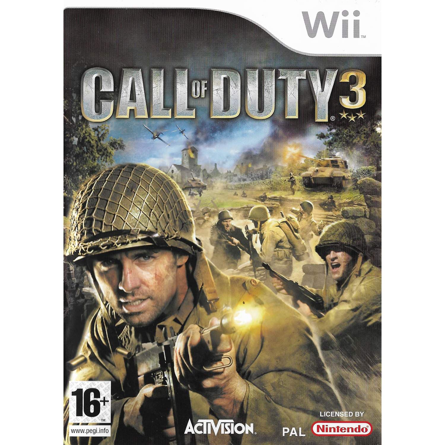 Call of Duty 3 Nintendo Wii (Begagnad)
