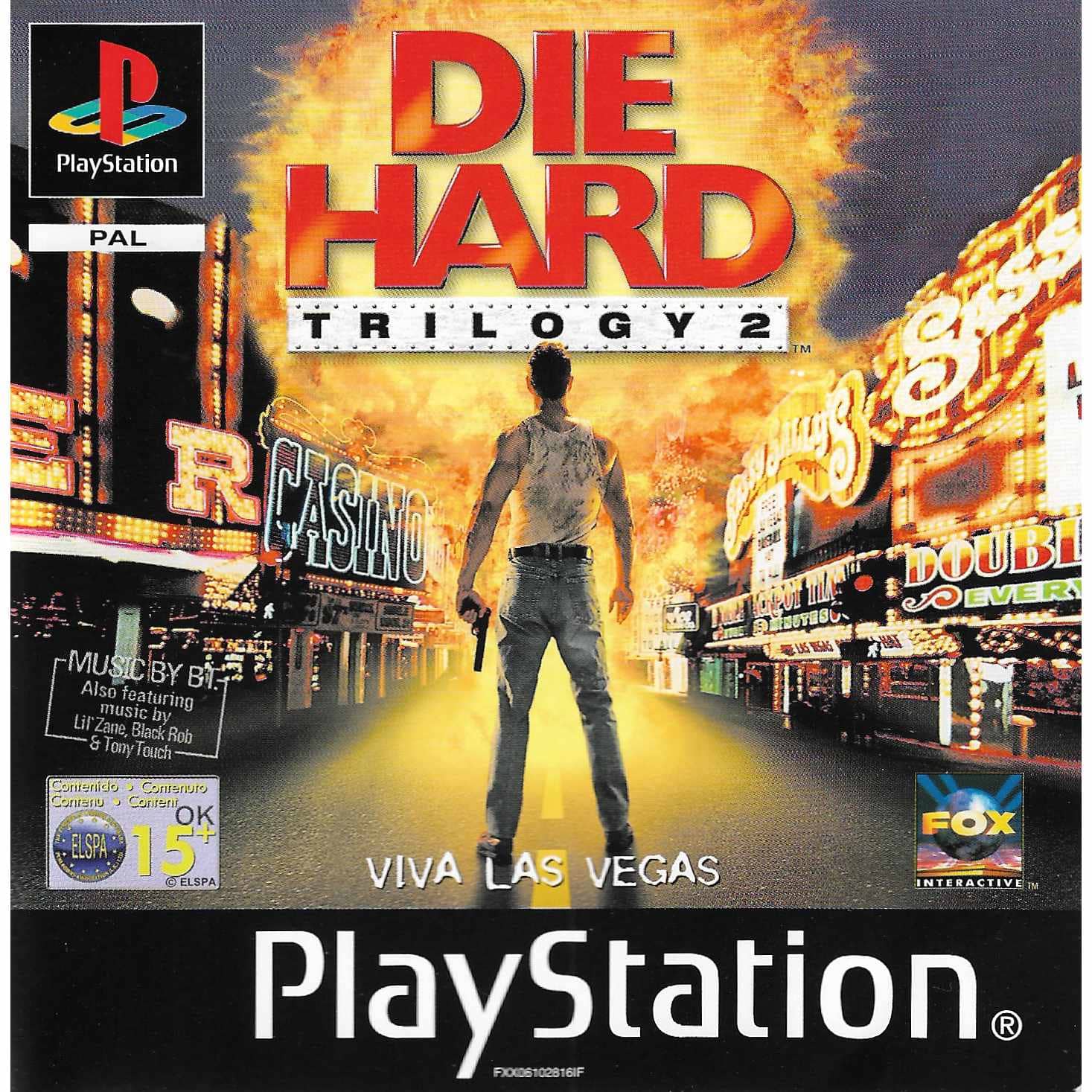 Die Hard Trilogy 2 Viva Las Vegas Playstation 1 PS1 (Begagnad)