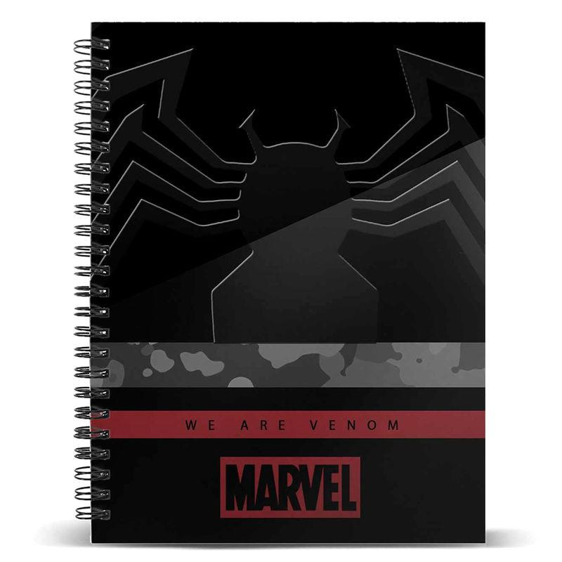 Marvel Venom Monster A4 anteckningsbok - RetroDungeon