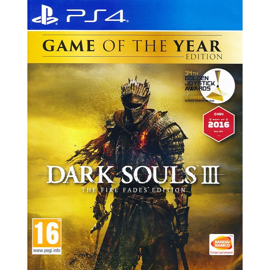 Dark Souls III The Fire Fades Edition Playstation 4